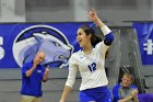 Volleyball vs Emerson  Wheaton College Women's Volleyball vs Emerson College. - Photo by Keith Nordstrom : Wheaton, Volleyball, VB2019